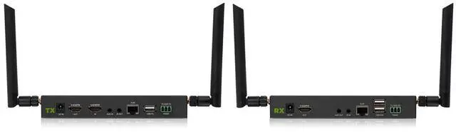 Alt view image 16 of 16 - Iogear Long Range Wireless 4K Video Transmitter & Receiver Kit with Local Passthrough (GWLRSSKIT4K)