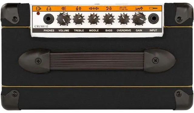 Alt view image 4 of 4 - orange crush 1212watt 1x6" combo amp  black