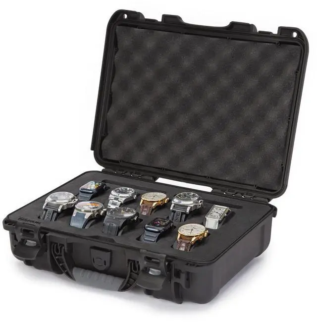 Main image of Nanuk 910 Waterproof Watch Case with Foam Insert, Black #910S-080BK-0A0-21299