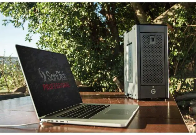 Alt view image 4 of 4 - SanDisk Professional G-RAID Shuttle 8-Bay Thunderbolt 3 RAID Array w/192TB HDD