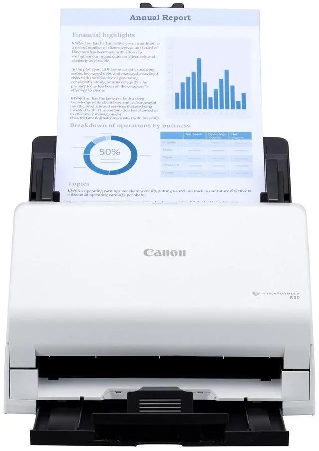 Main image of Canon imageFORMULA R30 Office Document Scanner
