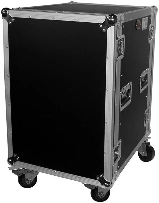 Alt view image 2 of 7 - ProX T-16RSS 16U ATA Deluxe Flight Road Case for Amplifier Rack Mount Module