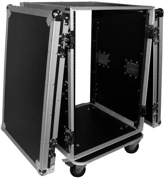Alt view image 4 of 7 - ProX T-16RSS 16U ATA Deluxe Flight Road Case for Amplifier Rack Mount Module