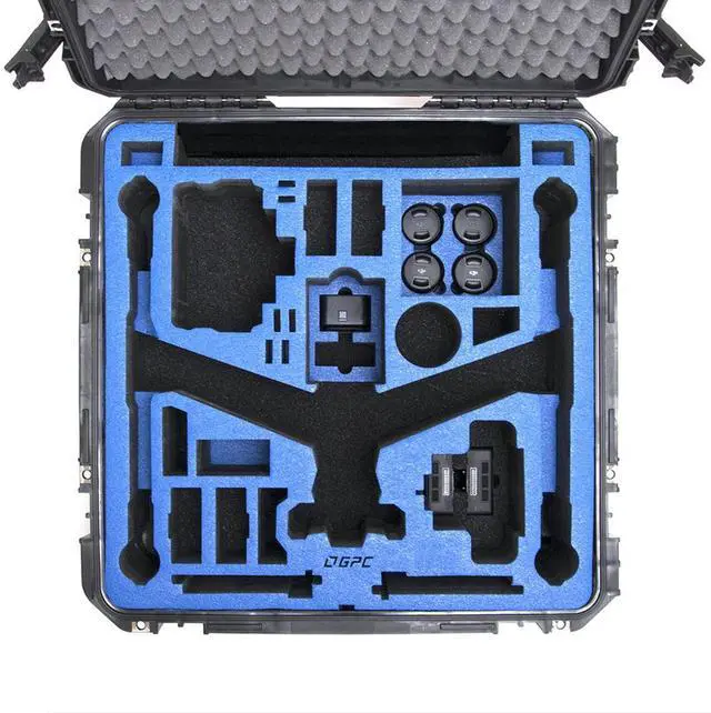 Alt view image 3 of 3 - Go Professional Cases DJI Inspire 2 Travel Mode Case V2 #GPC-DJI-INSP2-CCX-T2