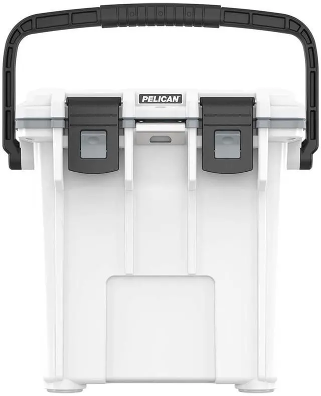 Alt view image 3 of 5 - Pelican 20QT Elite Cooler, Hand Carry, White/Gray #20Q-1-WHTGRY