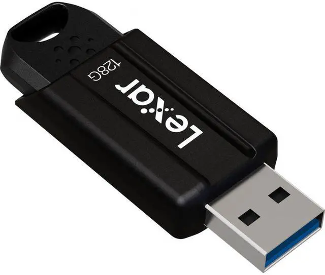 Alt view image 17 of 20 - Lexar JumpDrive S80 128GB USB 3.1 Flash Drive Black (LJDS080128G-BNBNU) LJDS80-128BNBNU