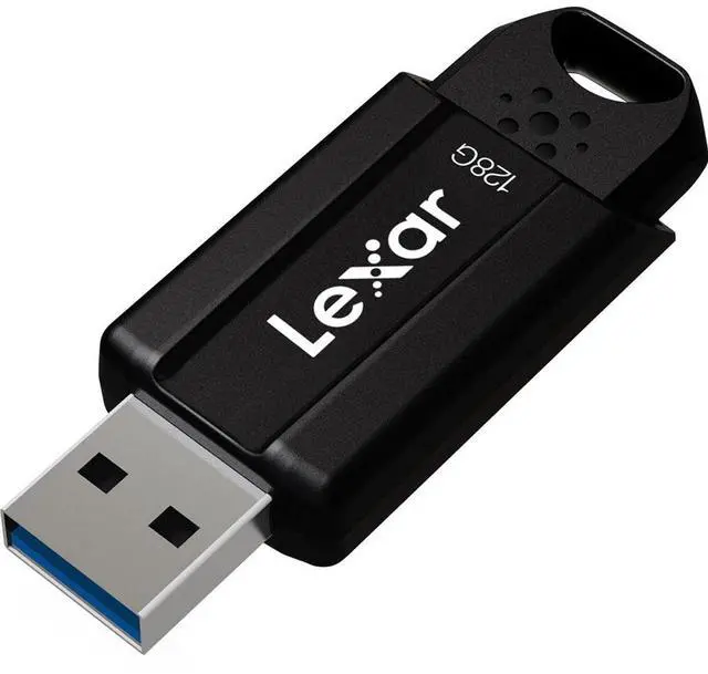 Alt view image 20 of 20 - Lexar JumpDrive S80 128GB USB 3.1 Flash Drive Black (LJDS080128G-BNBNU) LJDS80-128BNBNU