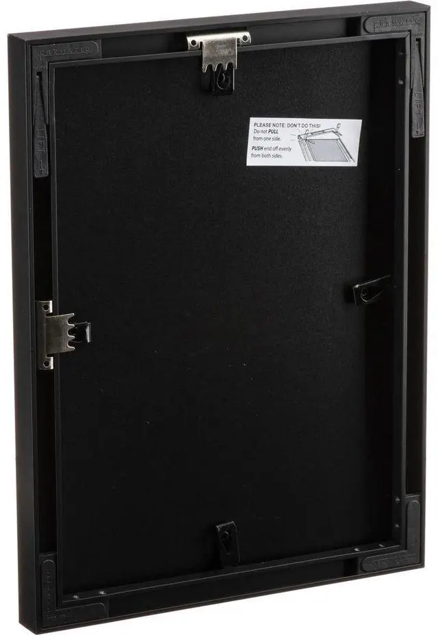 Alt view image 3 of 3 - Framatic Fineline Aluminum Frames black 18 in. x 24 in.