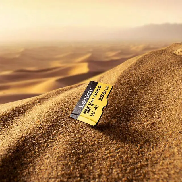 Alt view image 9 of 16 - Lexar Micro SD Professional GOLD UHS-II Flash Memory Card 256GB