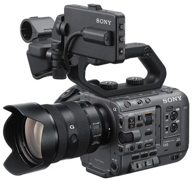 Alt view image 9 of 9 - Sony FX6 Full-Frame Cinema Camera (Body Only) - SOFX6
