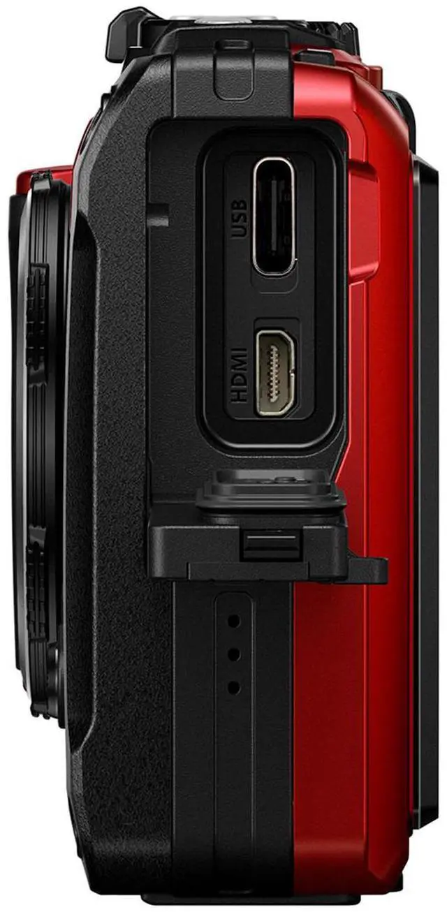 Alt view image 11 of 11 - OM System Tough TG-7 (Red): 4K Video Recording in Underwater and Rugged Adventure Camera , and Featuring with Advanced Shooting Modes and Built-in GPS.