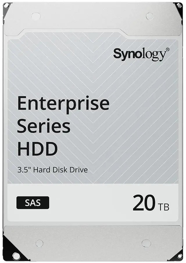 Alt view image 4 of 5 - Synology HAS5310 - Hard drive - Enterprise - 20 TB - internal - 3.5" - SAS 12Gb/s - 7200 rpm - HAS5310-20T