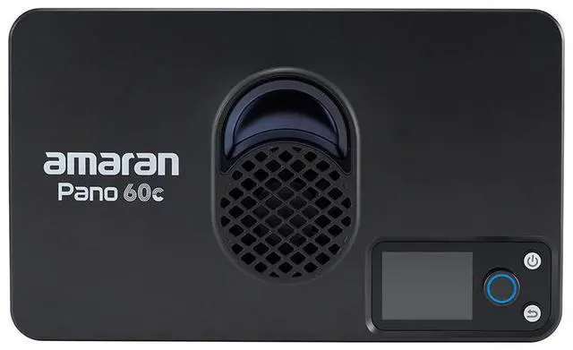 Alt view image 5 of 7 - amaran Pano 60c 60W RGBWW LED Light Panel Kit, Charcoal