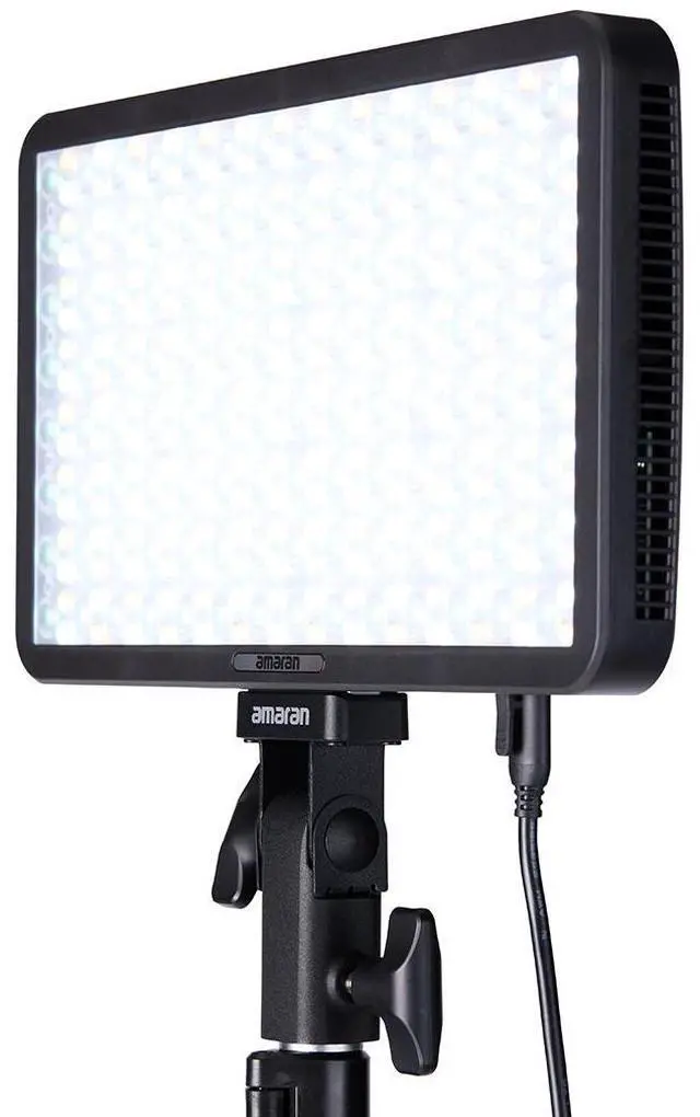Alt view image 7 of 7 - amaran Pano 60c 60W RGBWW LED Light Panel Kit, Charcoal