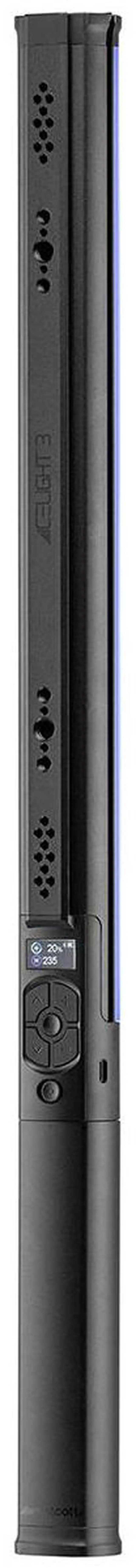 Alt view image 7 of 7 - Westcott Ice Light 3 22W RGBWW Portable LED Light with Battery Grip #4950