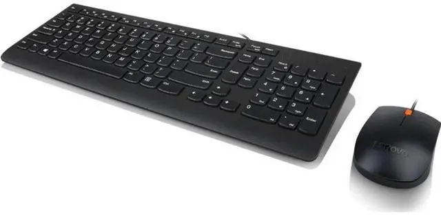 Alt view image 8 of 8 - Lenovo 300 USB Combo Keyboard & Mouse - US English