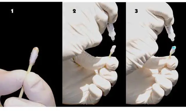 Alt view image 2 of 2 - Lynn Peavey QuickCheck Bloodstain Test Kit, 10 Test #10131