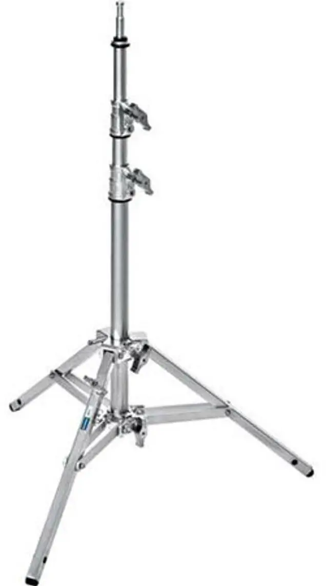 Main image of Avenger High 5.74' Alu-Baby 17 Stand with One Lazy Leg / 5/8" Mounting Stud, 2 Riser, 3 Sections