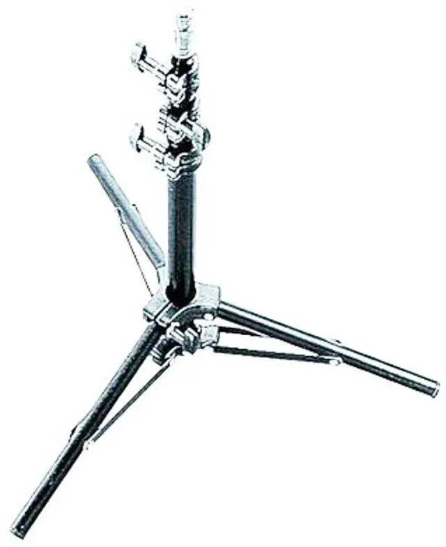 Alt view image 2 of 2 - Avenger High 5.74' Alu-Baby 17 Stand with One Lazy Leg / 5/8" Mounting Stud, 2 Riser, 3 Sections