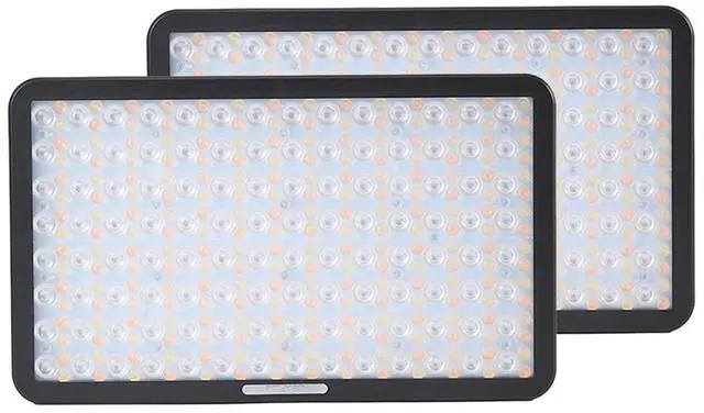 Main image of amaran Pano 60c 60W RGBWW LED 2-Light Panel Kit, Charcoal
