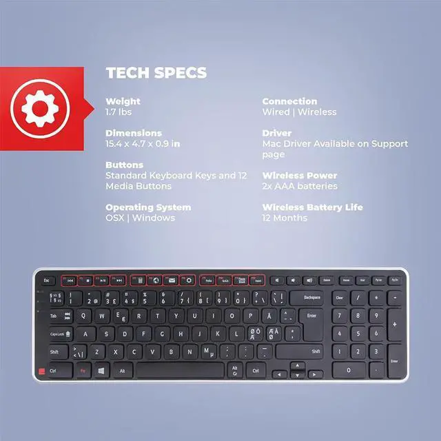 Alt view image 2 of 6 - Contour Design Ultimate Workstation RollerMouse Red & Balance Keyboard - CDRMREDUS10113