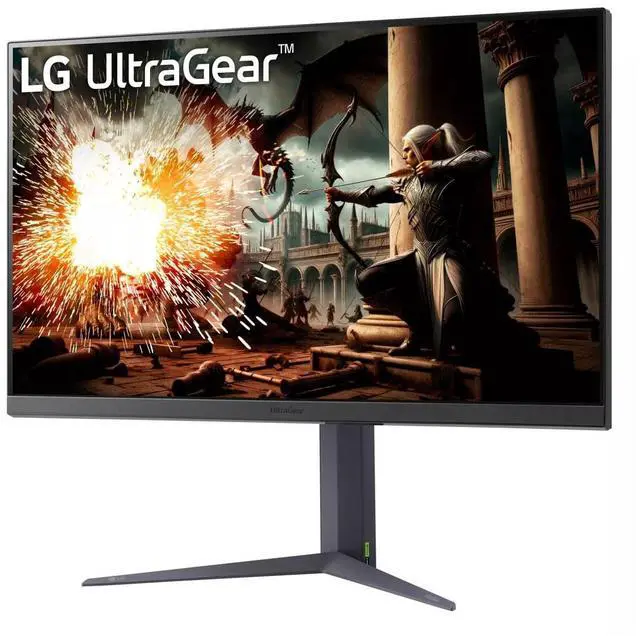 Alt view image 8 of 13 - LG - UltraGear 32" IPS LED 180Hz 1-ms NVIDIA G-SYNC Compatible and AMD Freesync Gaming Monitor with HDR - Black