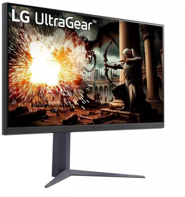 Alt view image 13 of 13 - LG - UltraGear 32" IPS LED 180Hz 1-ms NVIDIA G-SYNC Compatible and AMD Freesync Gaming Monitor with HDR - Black