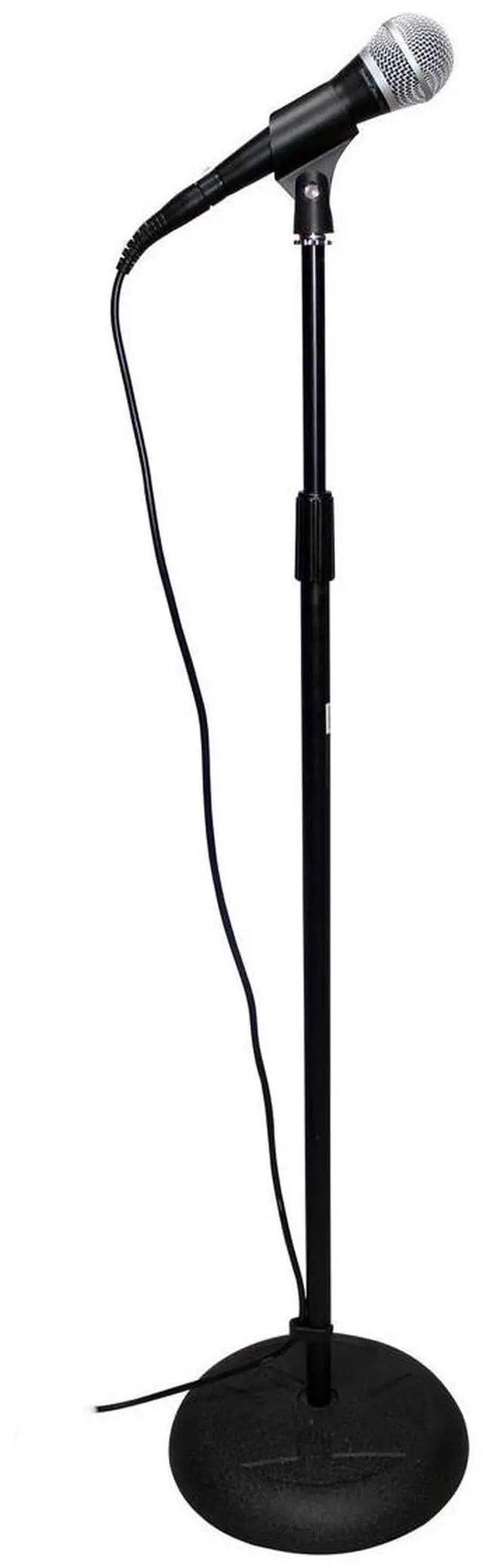 Alt view image 8 of 10 - ProX T-MIC06 Round Base Microphone Stand with Boom