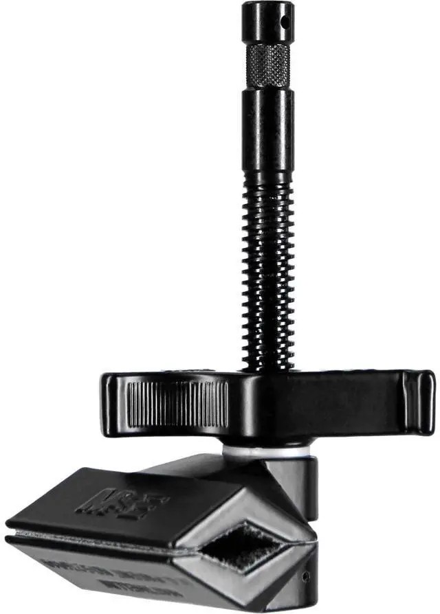 Main image of Matthews Matthellini 2" End Jaw Clamp with Baby Pin, Black Chrome Finish