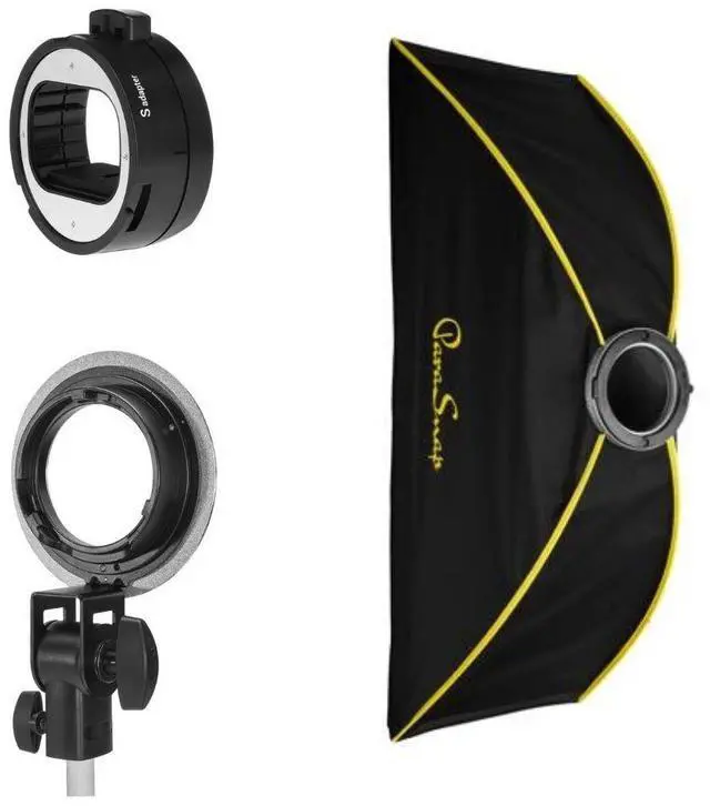 Main image of Glow ParaSnap 16x48" Strip Softbox with Adapter for Speedlight #PARA-SNAP-1648 S