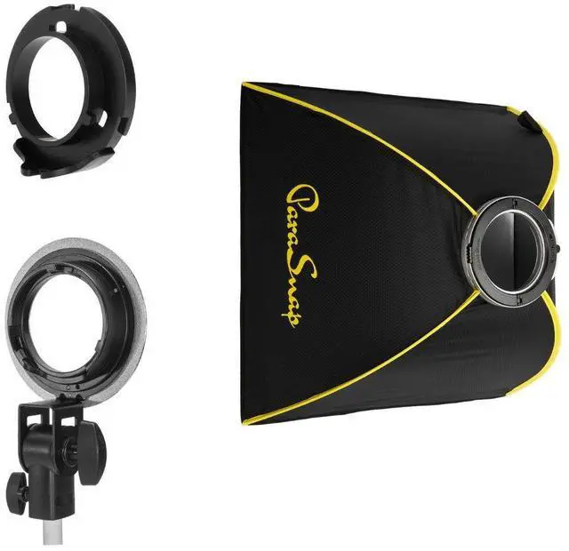 Main image of Glow ParaSnap 24x24" Square Softbox with Adapter for Nanlite Forza 60W