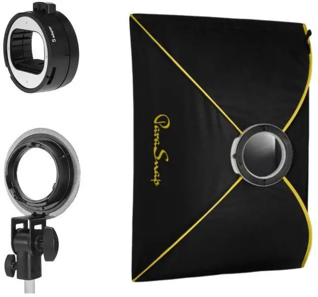 Main image of Glow ParaSnap 24x34" Rectangle Softbox with Adapter for Speedlight