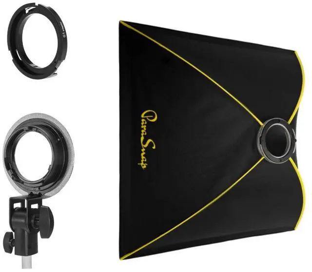 Main image of Glow ParaSnap 40x40" Square Softbox with Adapter for XPLOR 300 Pro, Godox ML60