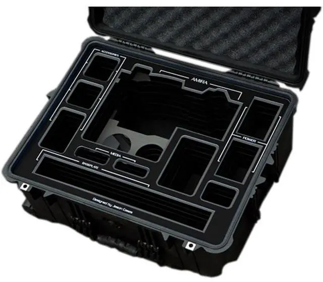 Main image of Jason Cases Hard Travel Case for ARRI AMIRA Kit, Black Overlay #ARAMIRABK