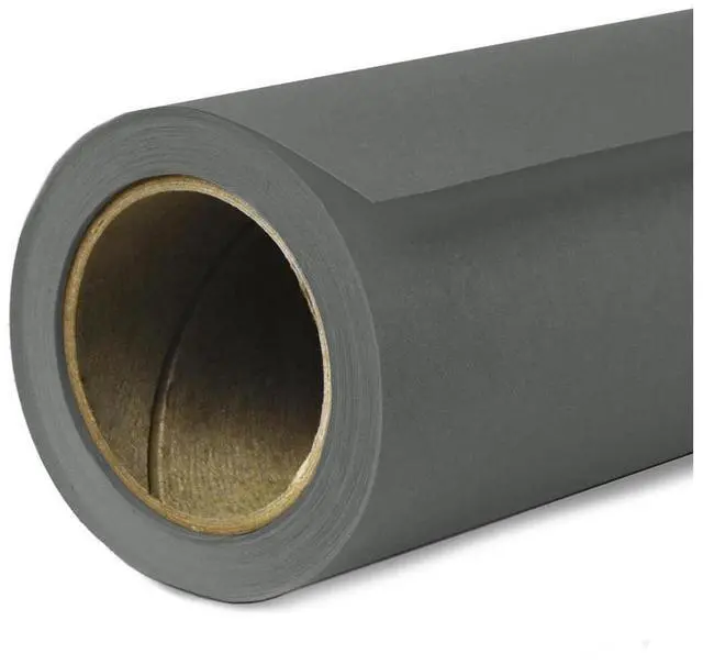 Main image of Savage Widetone Seamless Background Paper, 53"x18', Thunder Gray, #27 #27-5318