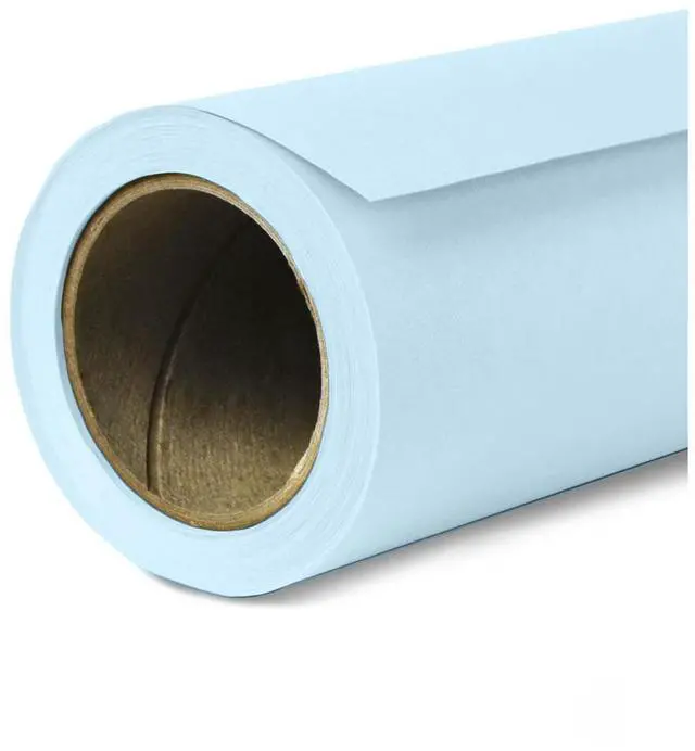 Main image of Savage Widetone Seamless Background Paper, 53"x18', Blue Mist, #41 #41-5318