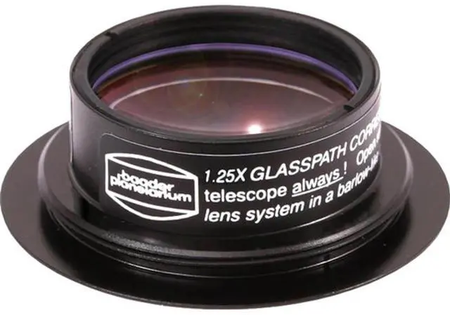 Main image of Baader Planetarium 1:1.25 Glasspath Corrector for MaxBright Binocular Viewer