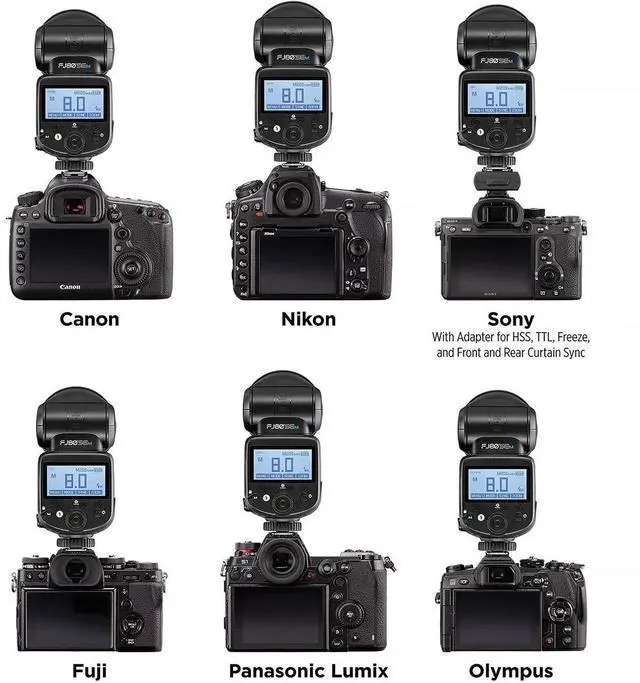 Alt view image 12 of 12 - Westcott FJ80-SE 80Ws Speedlight - TTL and Manual for On-Camera & Off-Camera Flash (Multi-Brand Compatible)