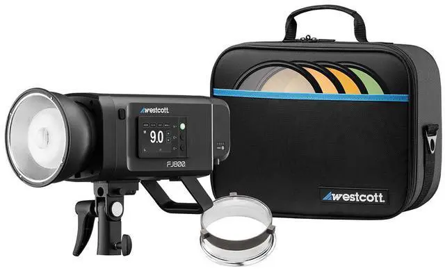 Alt view image 7 of 13 - Westcott FJ800 Touchscreen Strobe with FJ Pro AC/DC Battery, 800Ws