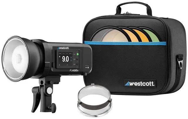 Alt view image 7 of 13 - Westcott FJ400 II Touchscreen Strobe with FJ Pro AC/DC Battery, 400Ws