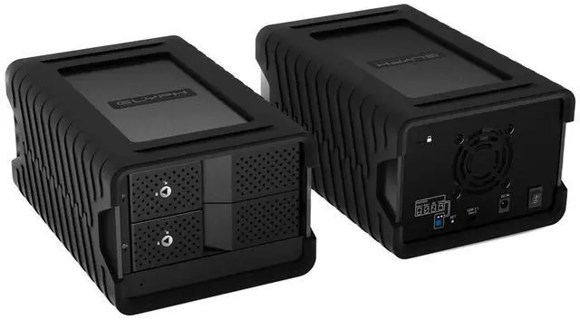 Alt view image 4 of 10 - Glyph, 24TB Blackbox PRO RAID w/Hub, Enterprise Class, Thunderbolt 3