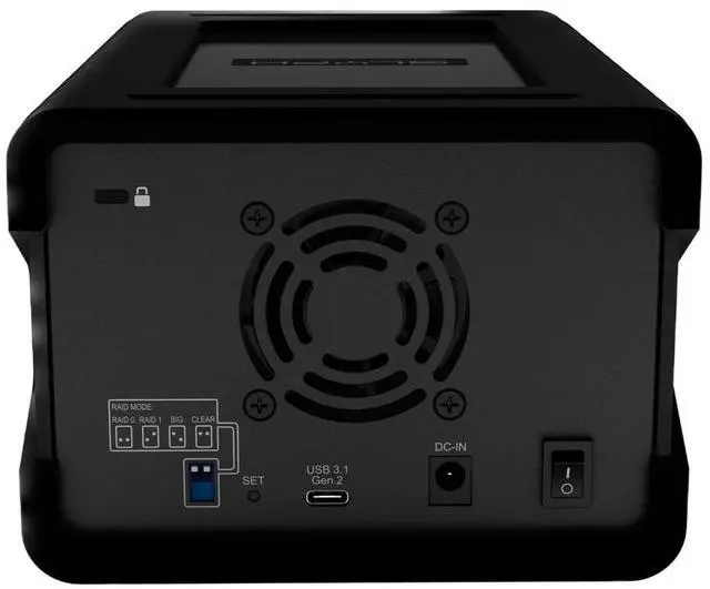 Alt view image 5 of 10 - Glyph, 24TB Blackbox PRO RAID w/Hub, Enterprise Class, Thunderbolt 3