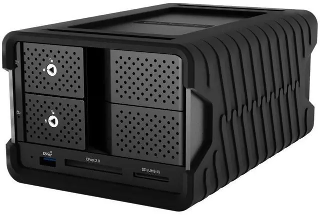 Alt view image 7 of 10 - Glyph, 24TB Blackbox PRO RAID w/Hub, Enterprise Class, Thunderbolt 3