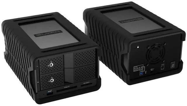 Alt view image 8 of 10 - Glyph, 24TB Blackbox PRO RAID w/Hub, Enterprise Class, Thunderbolt 3