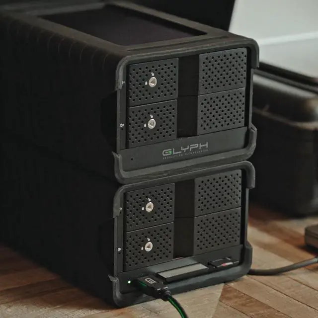 Alt view image 10 of 10 - Glyph, 24TB Blackbox PRO RAID w/Hub, Enterprise Class, Thunderbolt 3