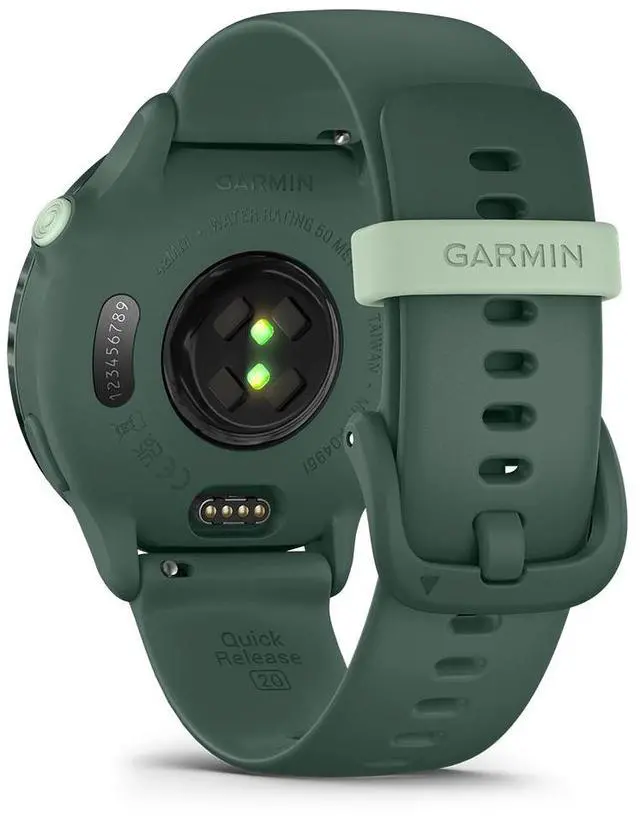 Alt view image 8 of 16 - Garmin vívoactive® 6, Health and Fitness GPS Smartwatch, AMOLED Display, Up to 11 Days of Battery, Metallic Jasper Green with Jasper Green Band