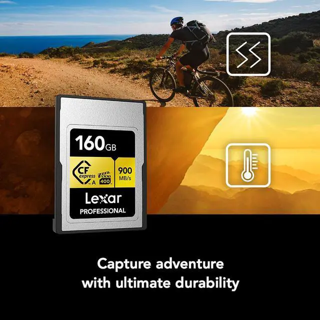 Alt view image 8 of 9 - Lexar, 160GB, CFexpress Type A Card