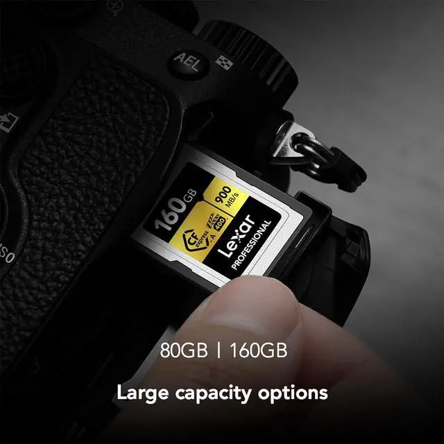 Alt view image 7 of 9 - Lexar, 160GB, CFexpress Type A Card