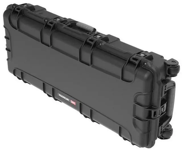 Alt view image 3 of 6 - Nanuk 991 Wheeled Waterproof Hard Case with Foam Insert for Bows, Black