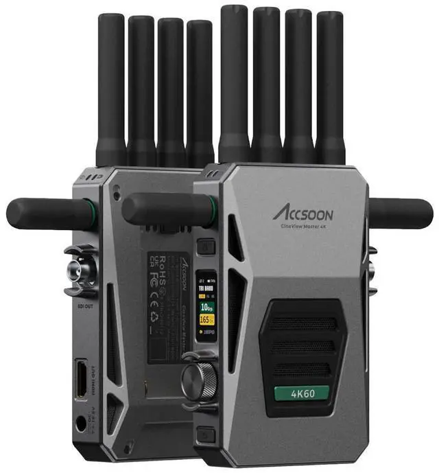 Alt view image 2 of 7 - Accsoon CineView Master 4K SDI/HDMI Wireless Video Transmission System, 1.5 miles Range